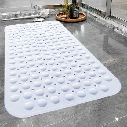Extra Large Bath Mat Non Slip Bathtub Anti Mold Strong Suction Rubber Shower Mat
