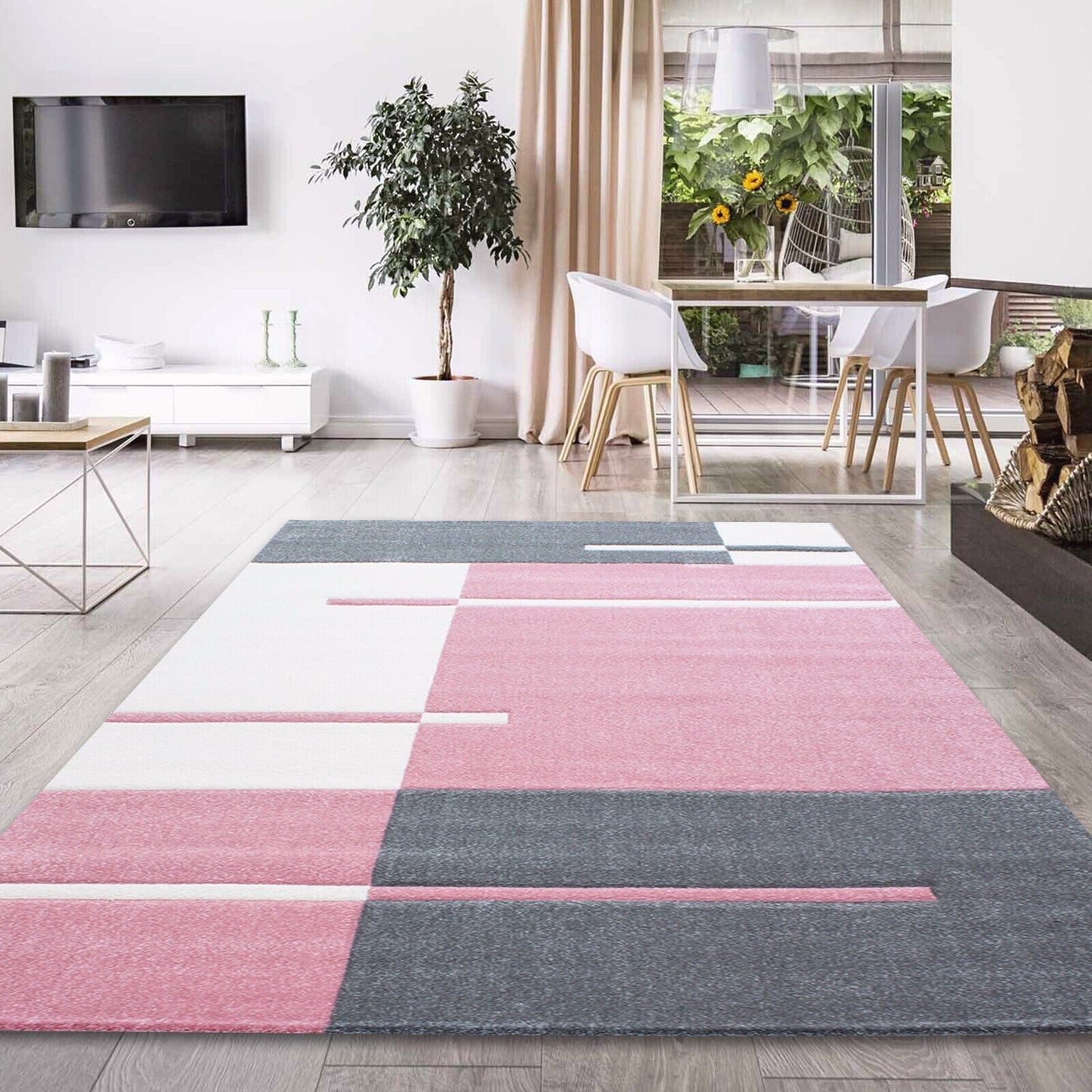Extra Large Area Rug Non Slip Shaggy Rugs Living Room Bedroom Carpet Floor Mat